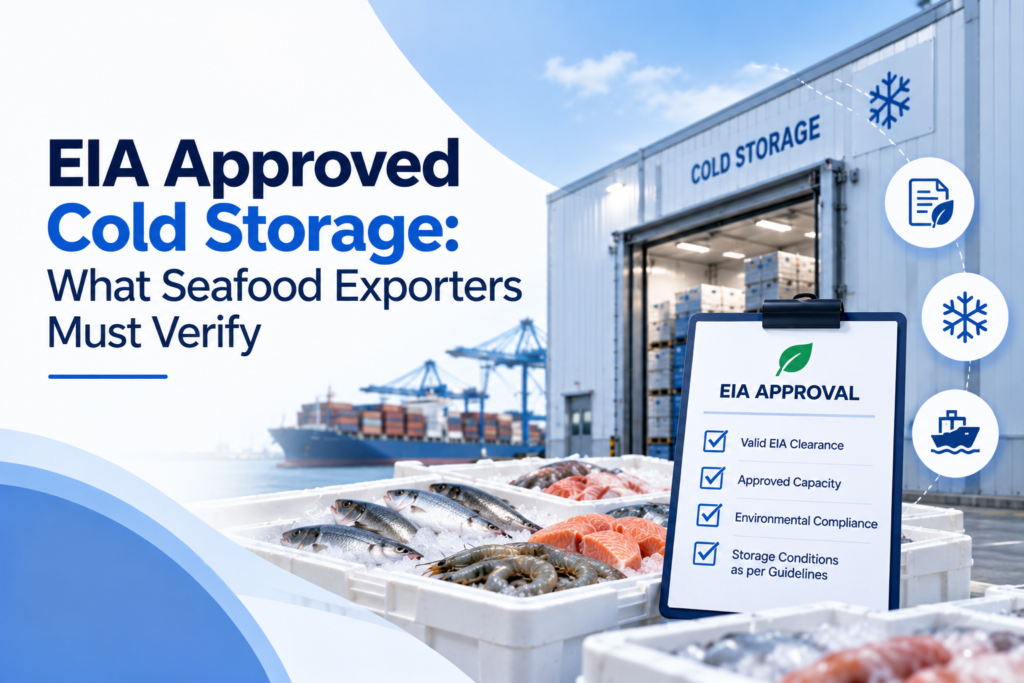 EIA Approved Seafood Cold Storage Export