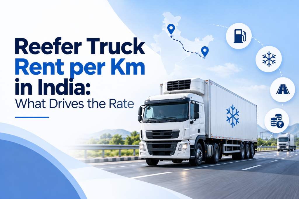 Reefer Truck Rent Per Km in India